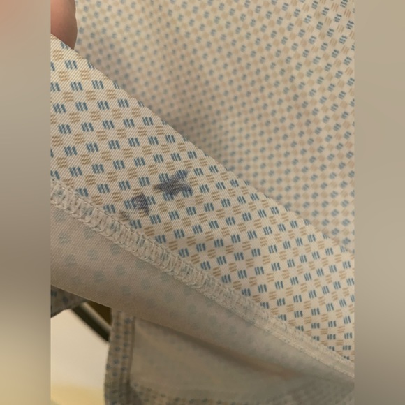 FootJoy Golf Polo Shirt Mens Large Geo Print Performance Short Sleeve Size Large - Picture 10 of 11